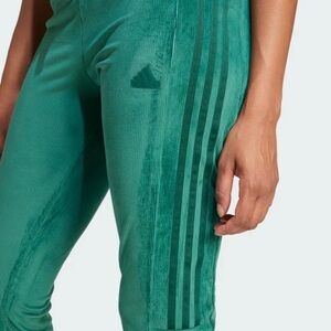 adidas Teal Ribbed Leggings